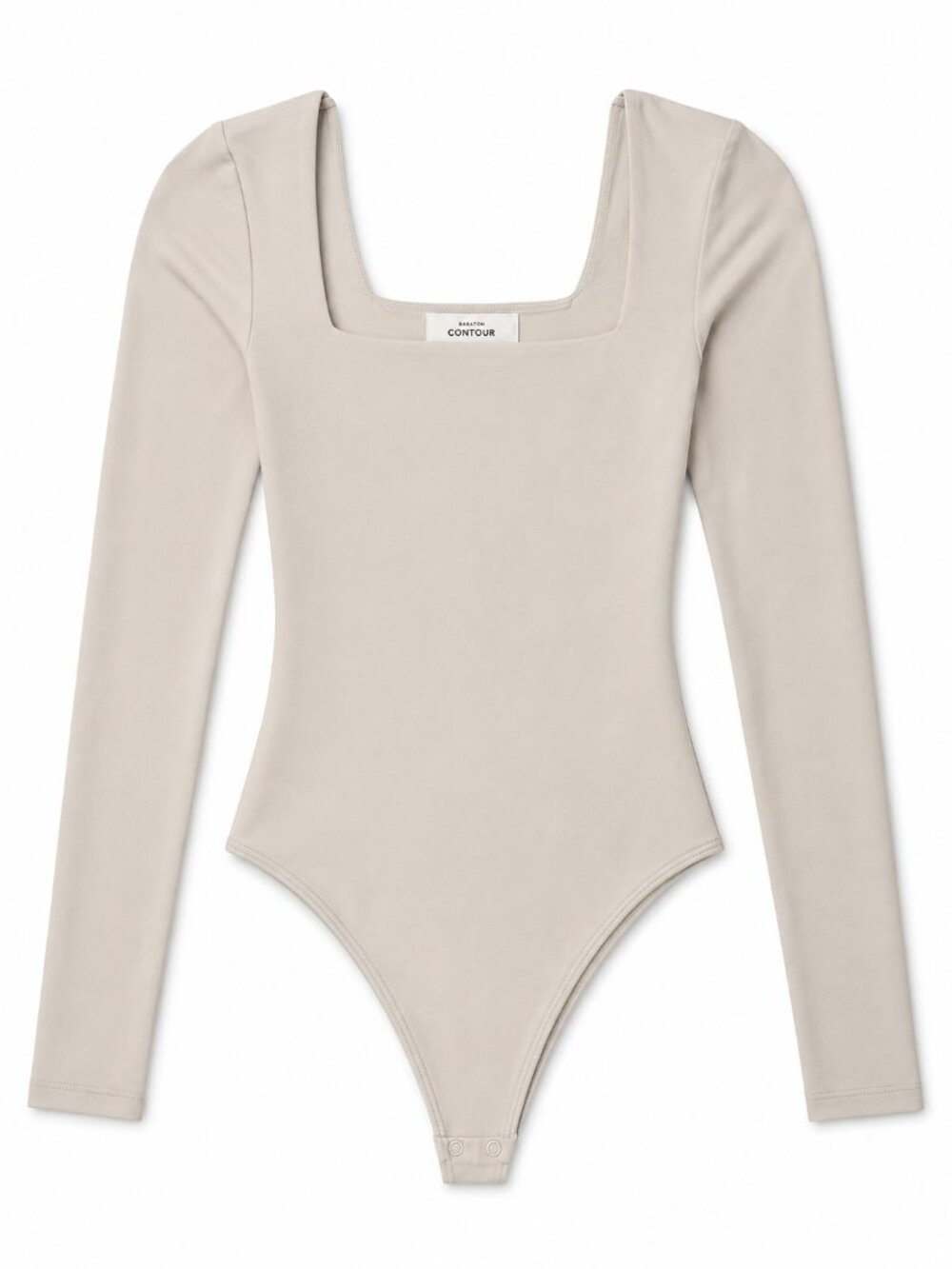 Aritzia Babaton Original Contour Headway Squareneck Bodysuit | XS | Matte Pearl